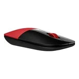 HP Z3700 - Mouse - blue LED - wireless - 2.4 GHz - USB wireless receiver - red - for Pavilion 24, 27, 32, 510, 590, 595, TP01