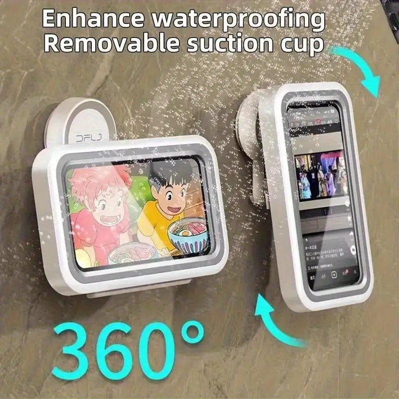 Waterproof Bathroom Phone Holder, 360°