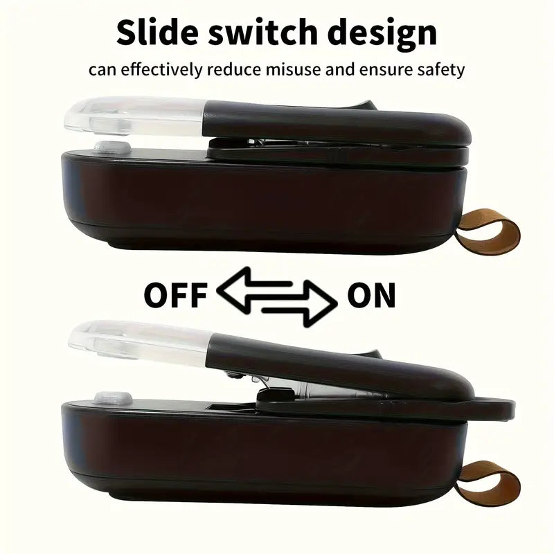 Portable 2-in-1 Mini Bag Sealer & Cutter Machine -