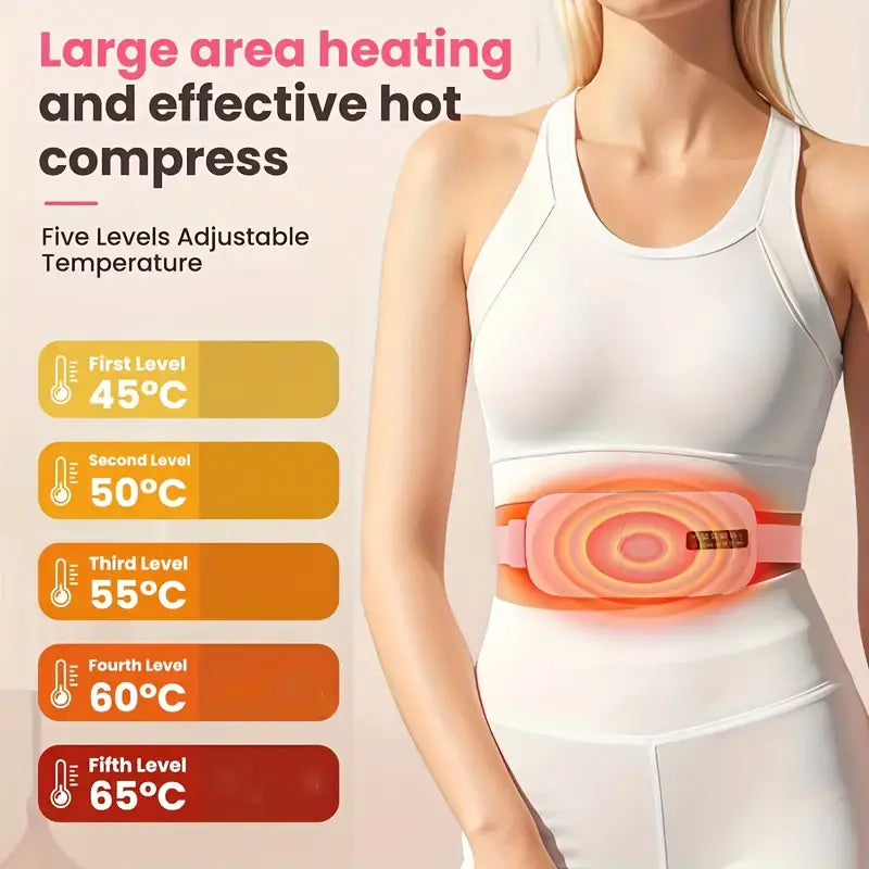 portable heating massage belt, suitable for Women's