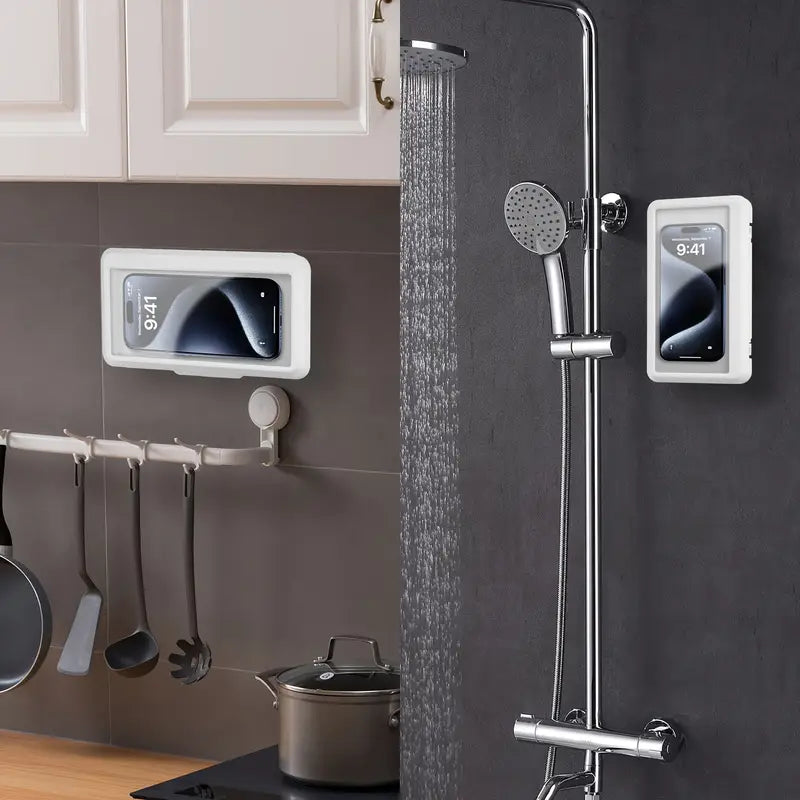 Waterproof Bathroom Phone Holder, 360°