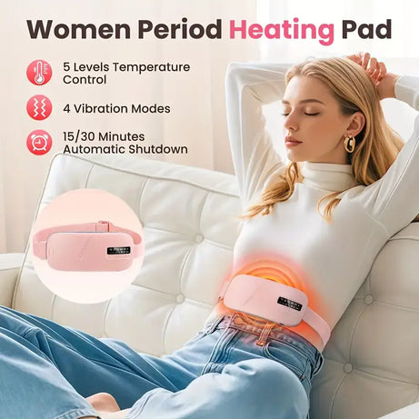 portable heating massage belt, suitable for Women's