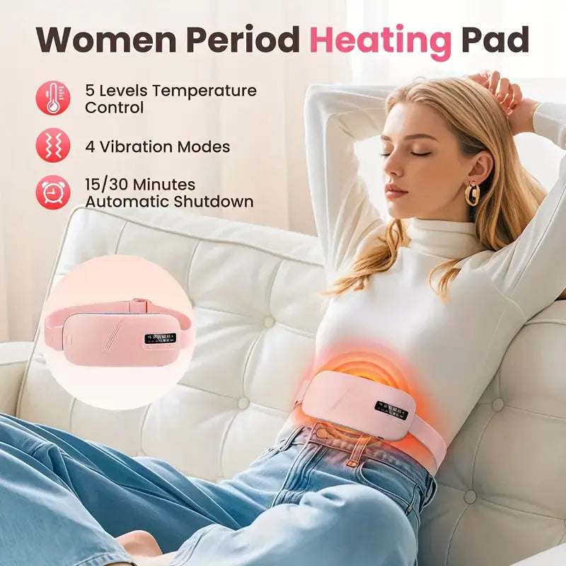 portable heating massage belt, suitable for Women's