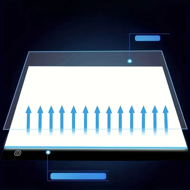 [Dimmable LED Drawing Board] 3 Level Dimmable LED Drawing Copy Board |