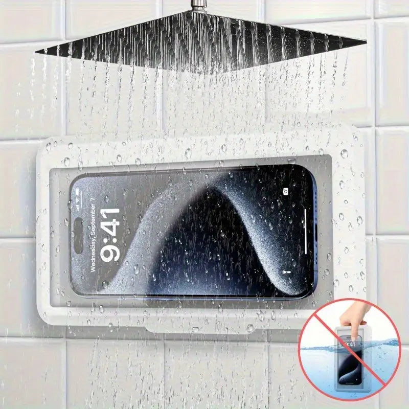 Waterproof Bathroom Phone Holder, 360°
