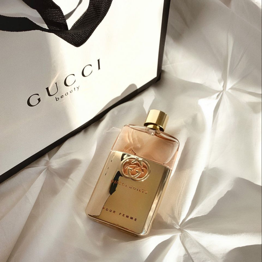 GUCCI GUILTY POUR FEMME 90ML EAU DE PARFUM SPRAY BRAND NEW & SEALED FREE P&P