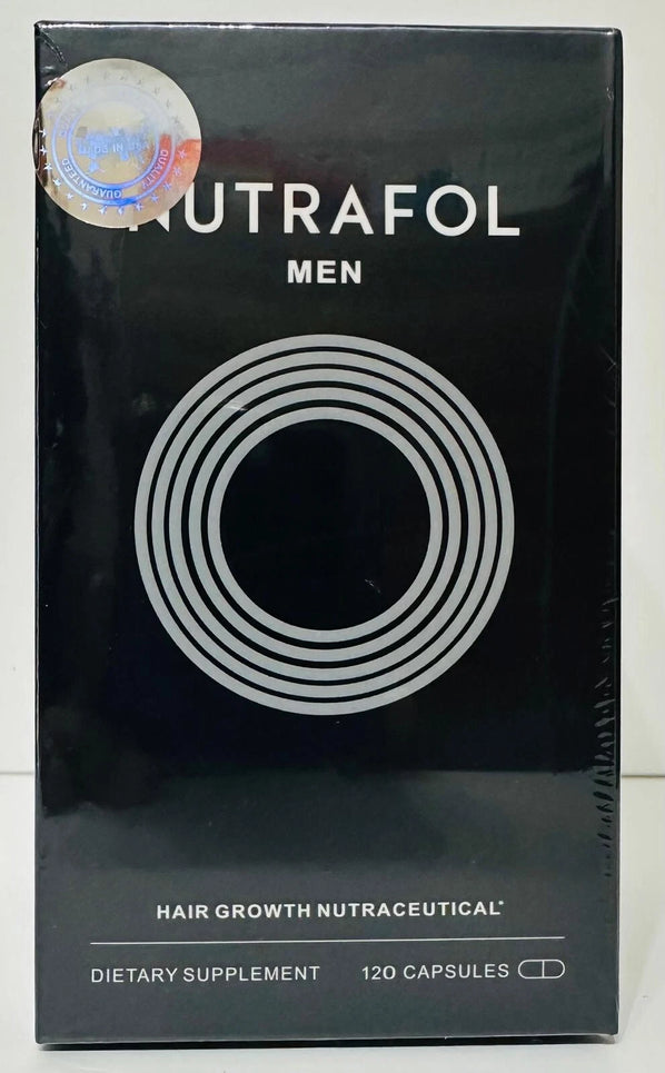 Nutrafol Men's Hair Growth Supplement - 120 Capsules - Clinically Proven - NEW