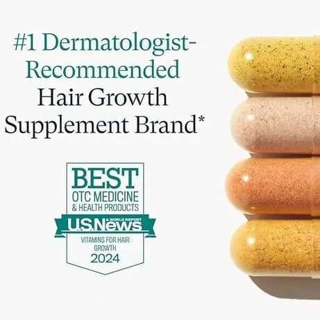 Nutrafol Men's Hair Growth Supplement - 120 Capsules - Clinically Proven - NEW